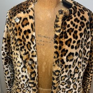 AX Paris Leopard Coat